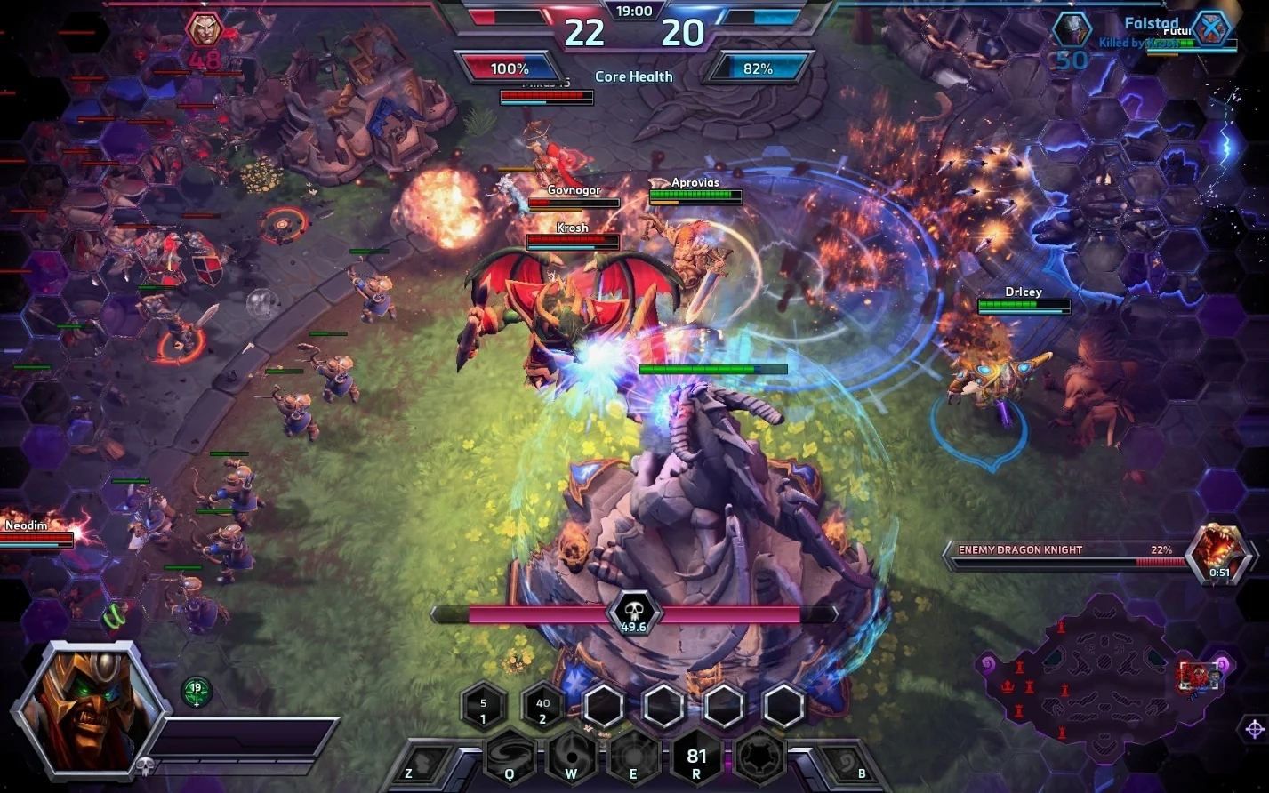 Геймплей Heroes of the Storm