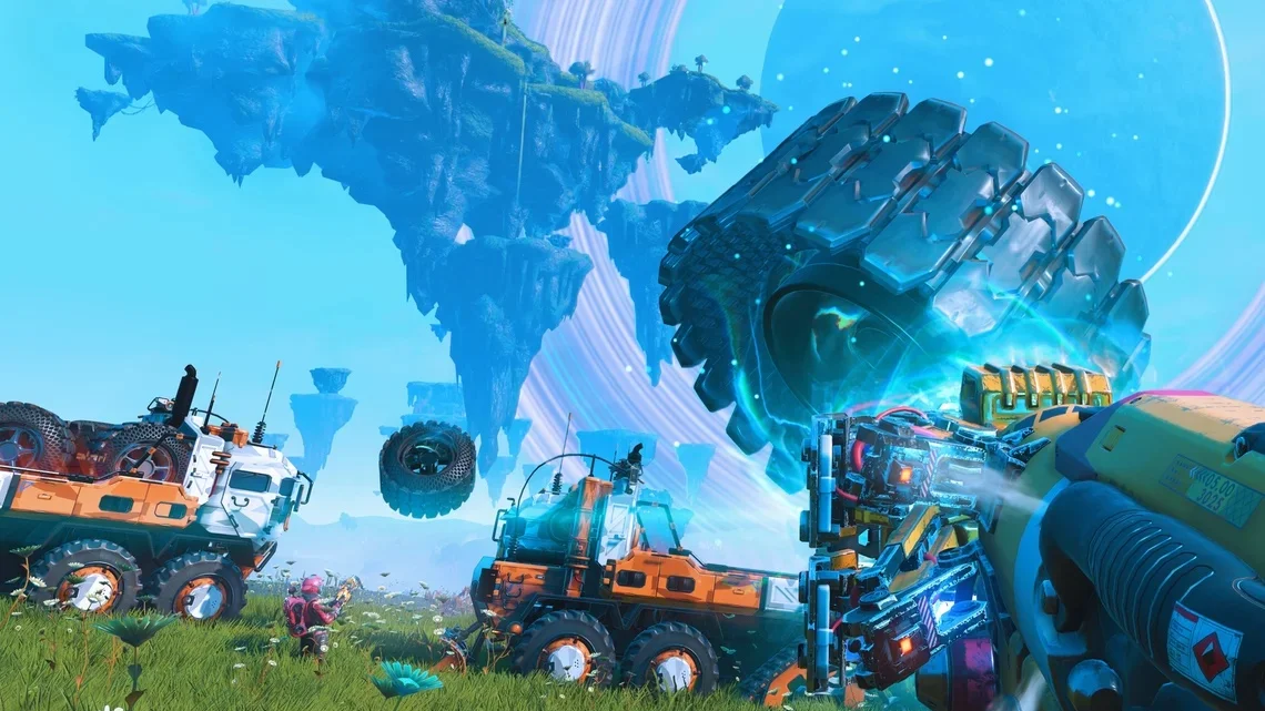 39 по счёту: обновление Remnant для No Man's Sky добавило в игру грузовики и гравипушку