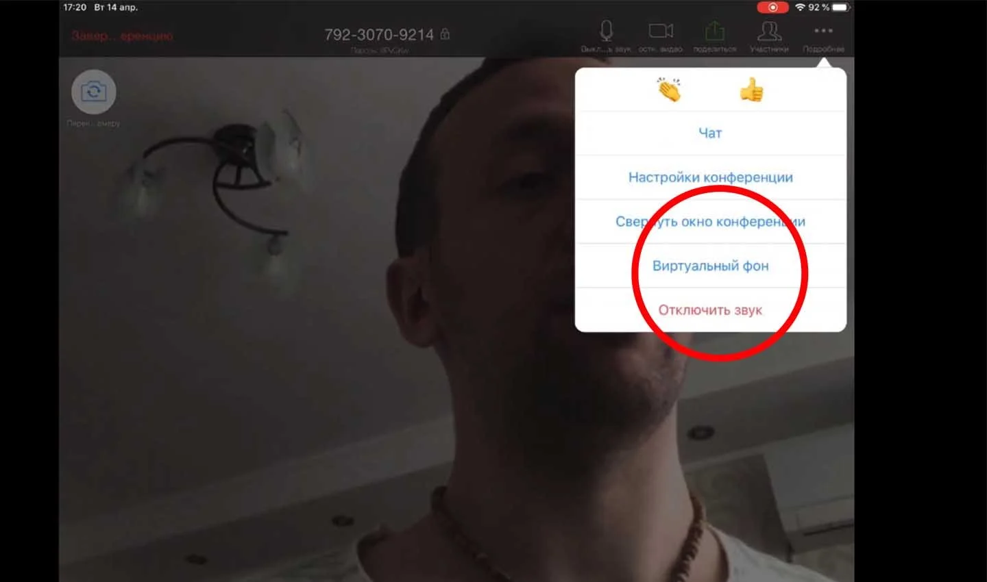 Источник: Ютуб канал den sv (TehnoFan) / Zoom на iPhone