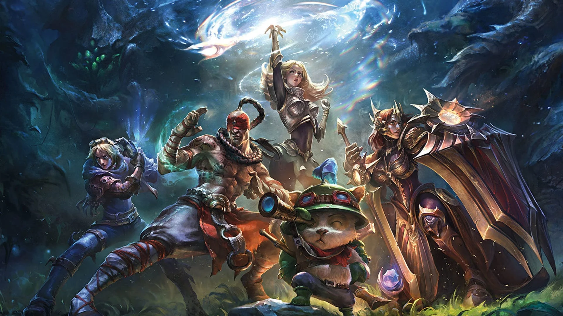 Официальный арт League of Legends