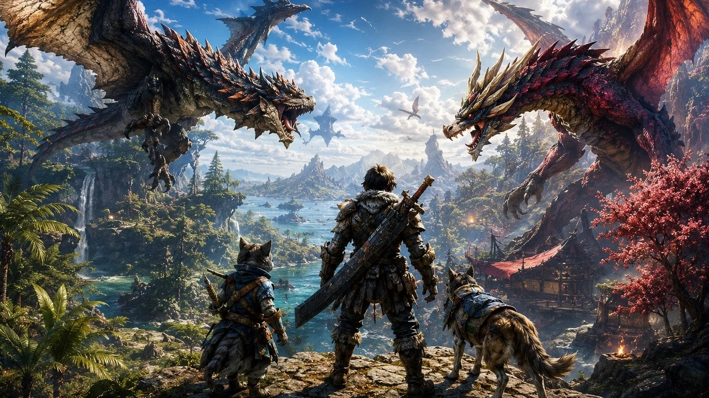 Вся серия Monster Hunter: от истоков на PS2 до современной Wilds