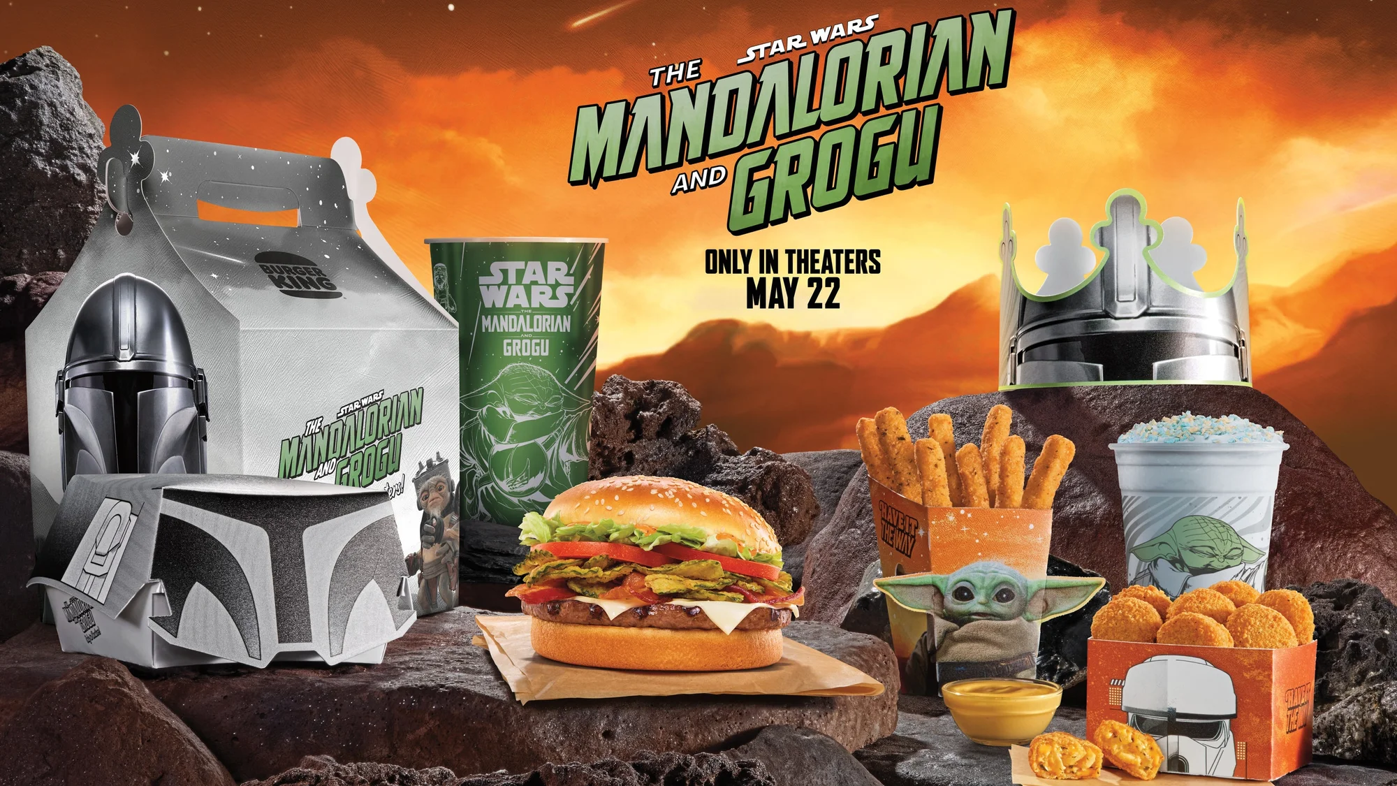 Burger King запустил тематическое меню по «Мандалорцу»