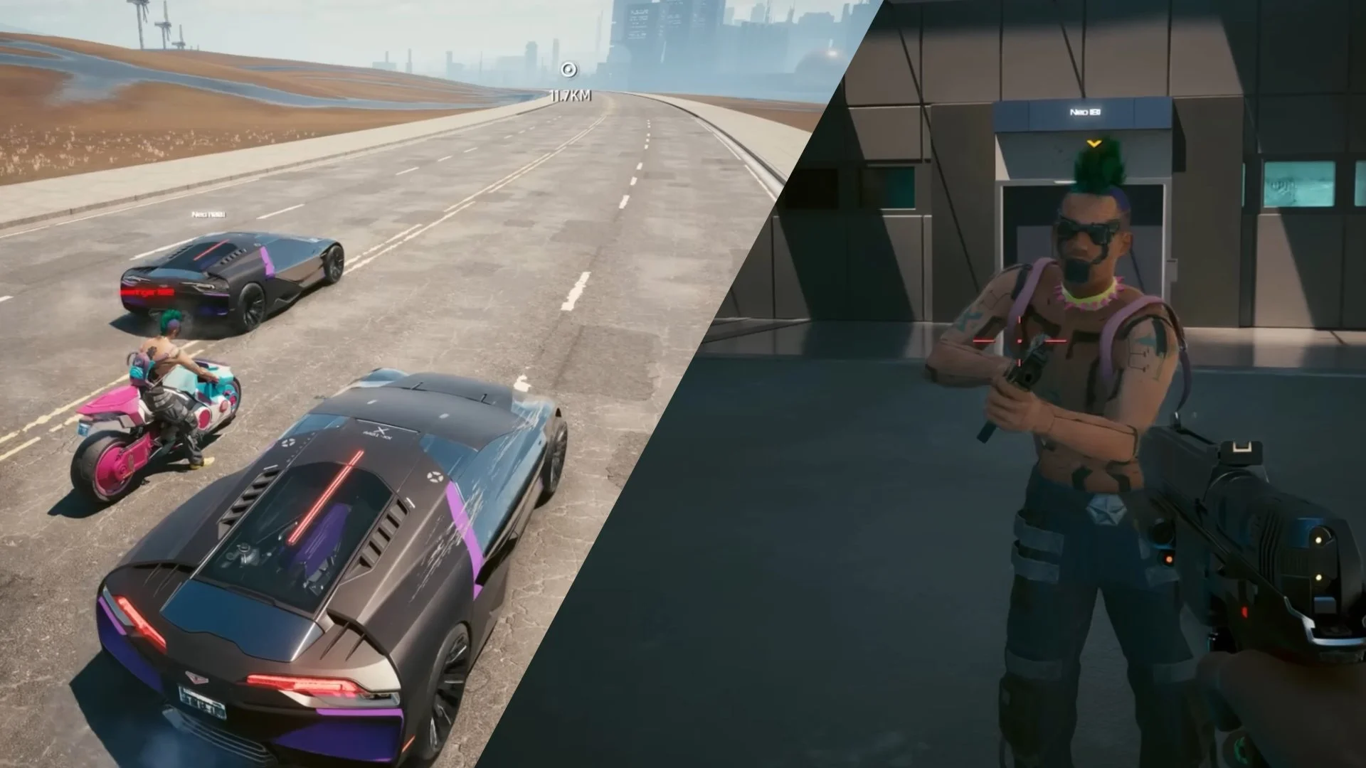 Ютубер показал, как играет в мультиплеер для Cyberpunk 2077 с друзьями