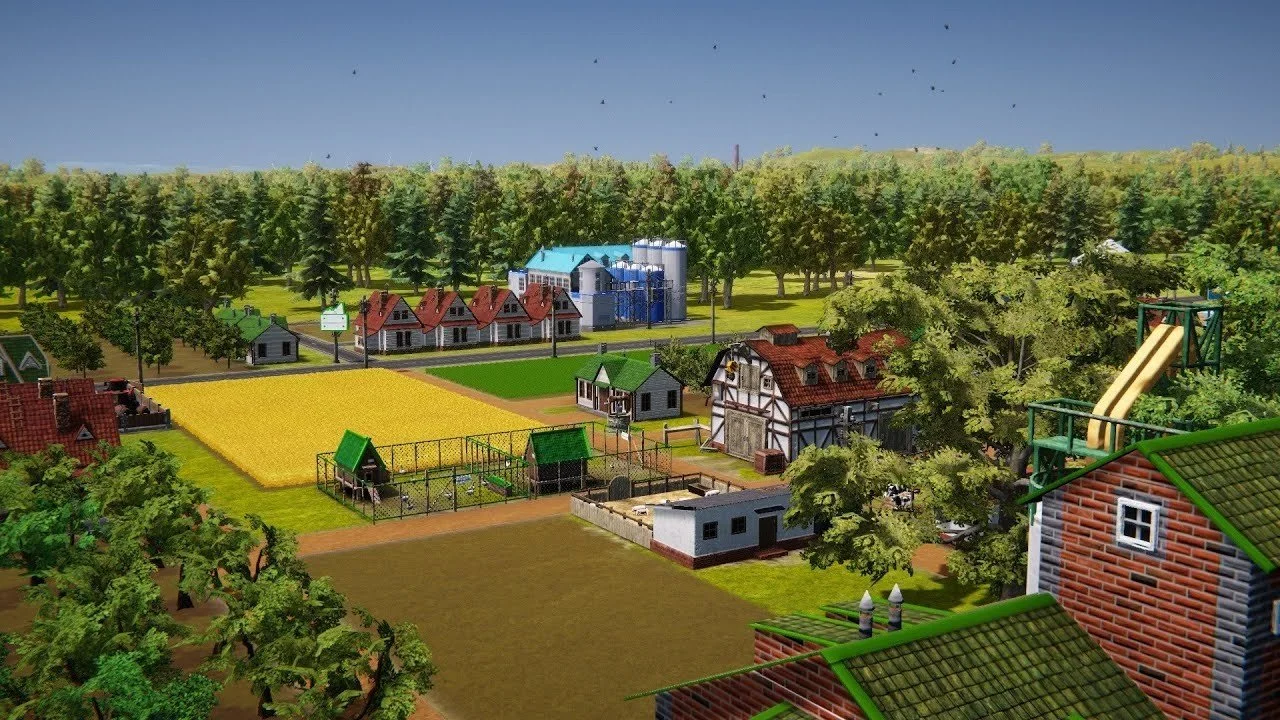 Источник: gry-online.pl / Территория фермы в Farm Manager