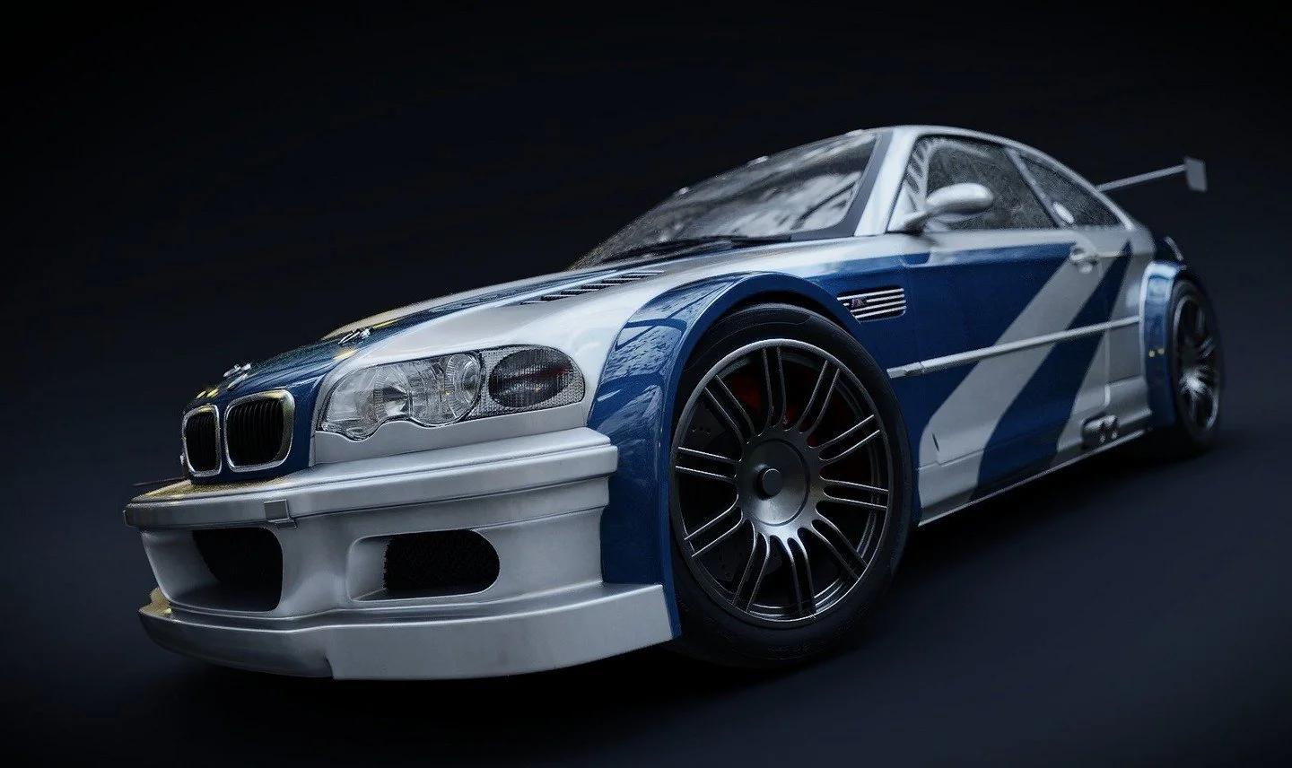 BMW M3 GTR заиграла новыми красками — так выглядит Most Wanted на Unreal Engine 5