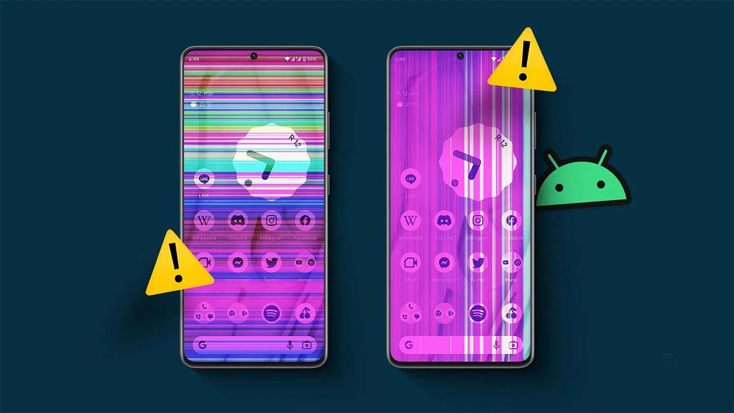 Что делать, если появились полосы на экране смартфона