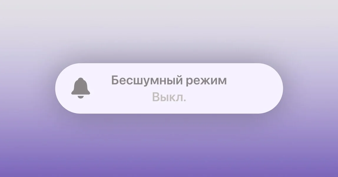 Источник: incrussia.ru / Бесшумный режим