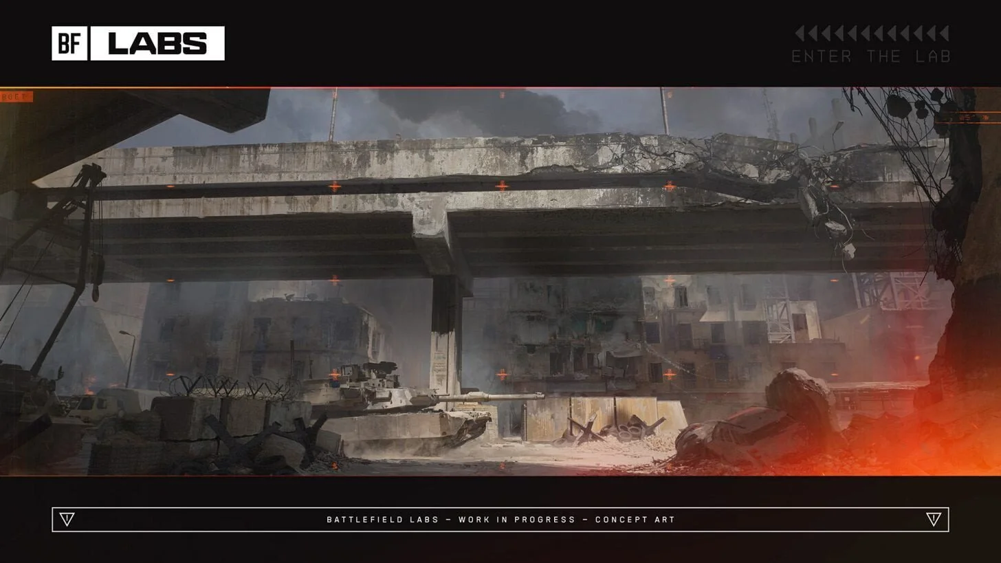 Концепт-арт Battlefield Labs
