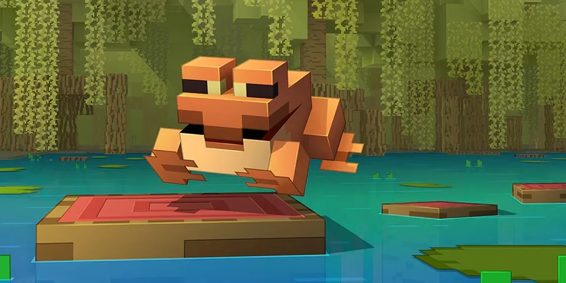 Лягушки в Minecraft