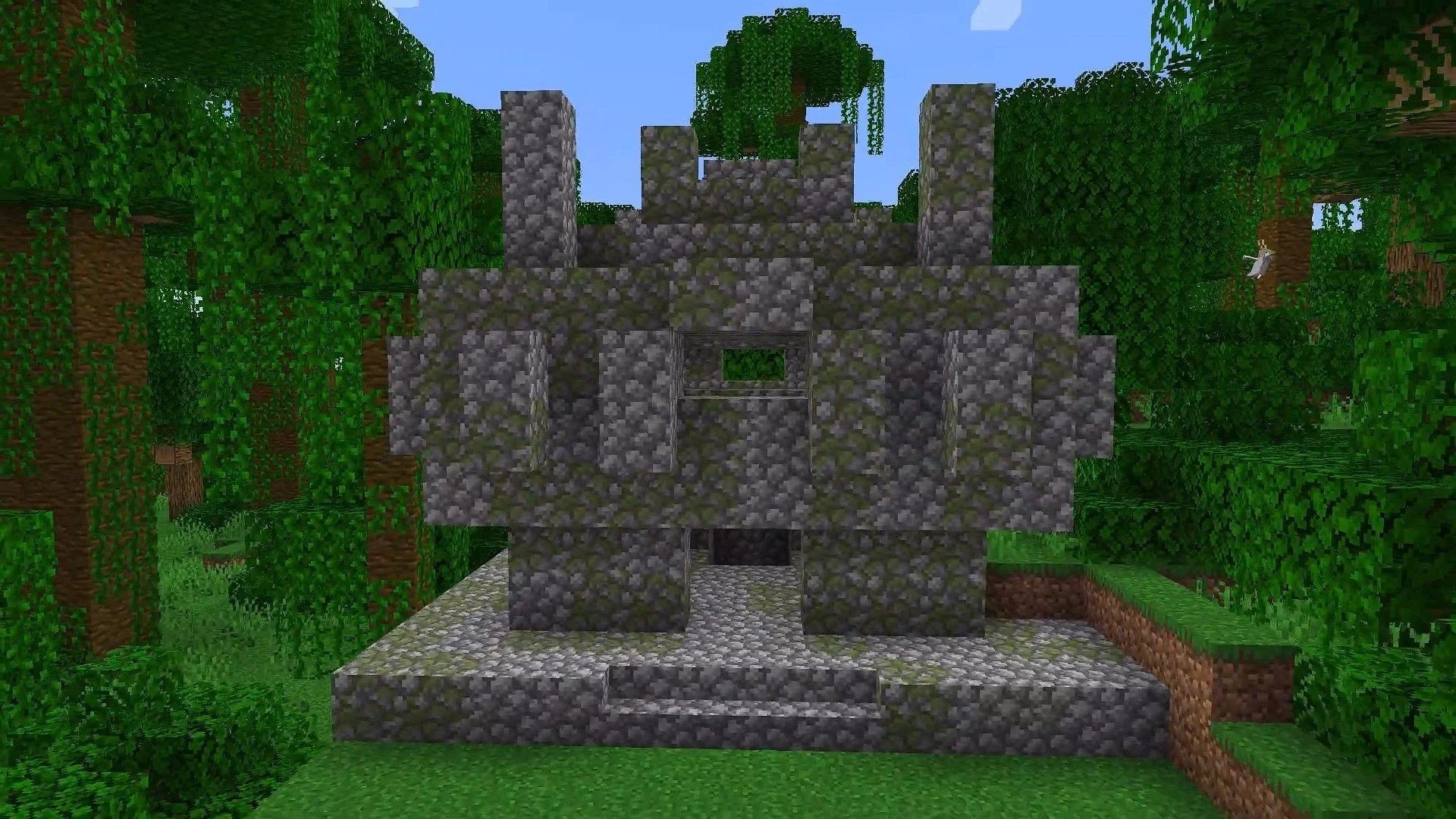 Как найти храм в джунглях в Minecraft
