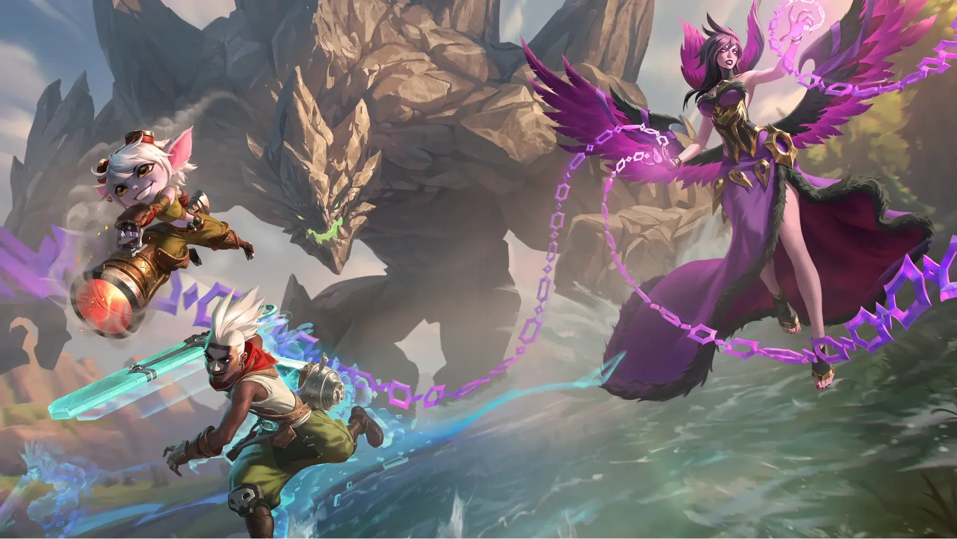 Официальный арт League of Legends