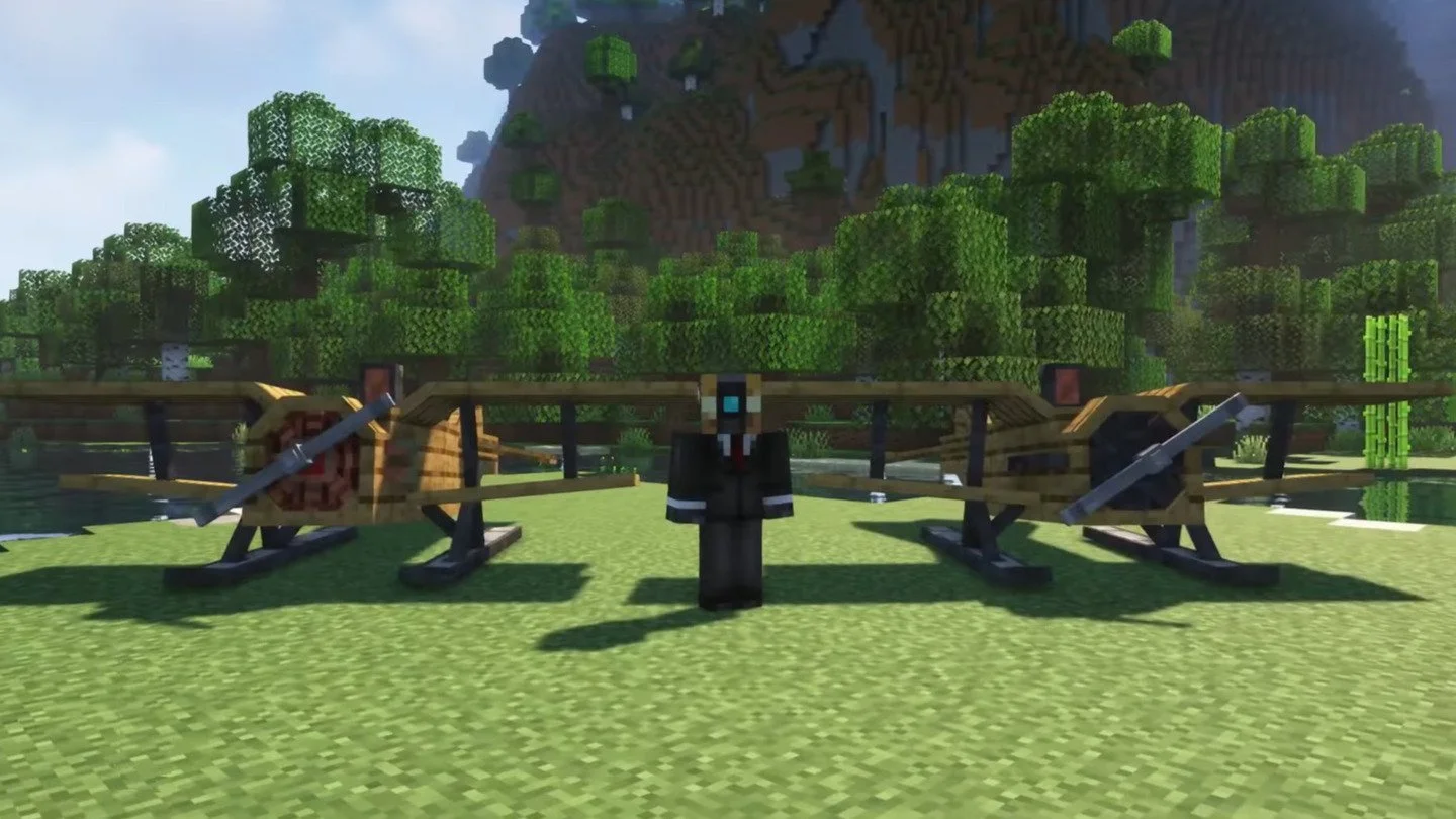 Источник: respawn.media / Моды на самолеты в Minecraft