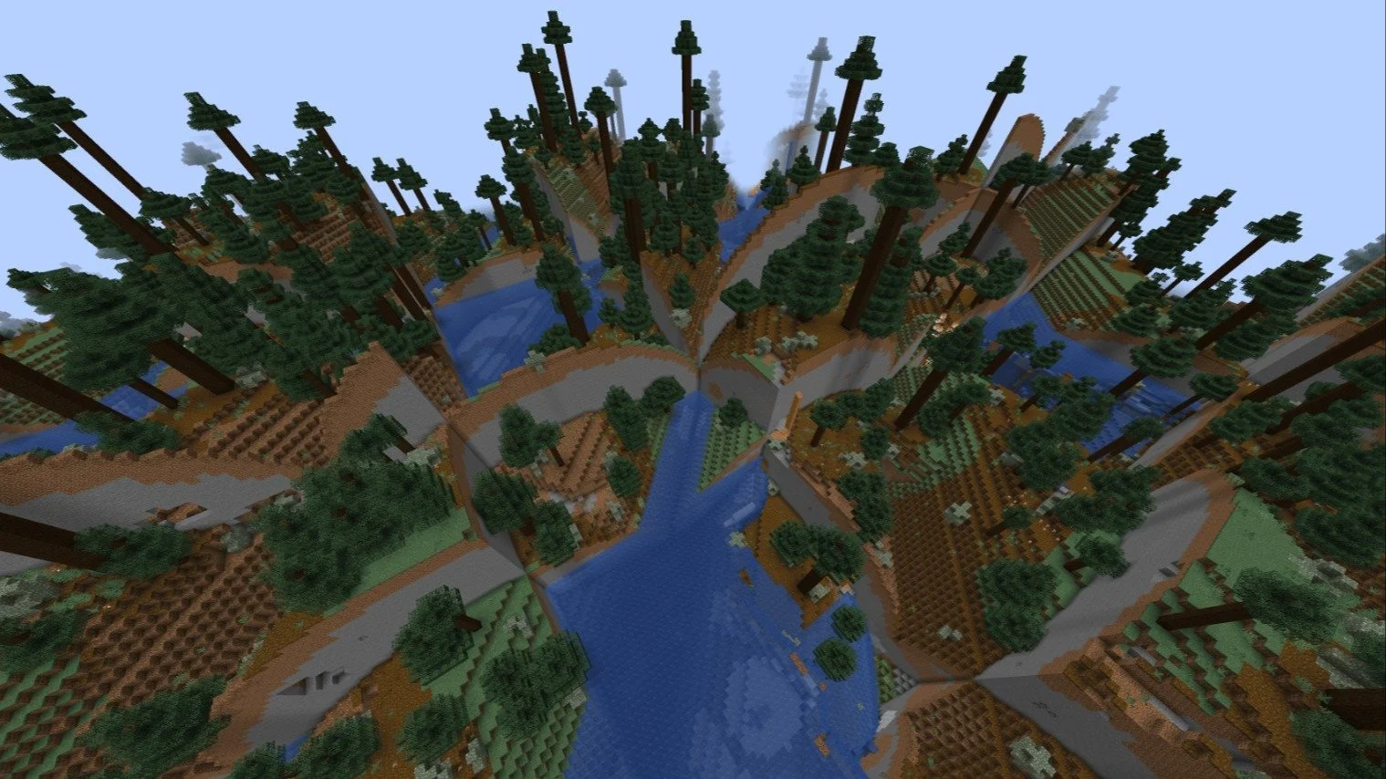 Прохождение Minecraft теперь зависит от знаний игрока — дикая генерация с TerraMath