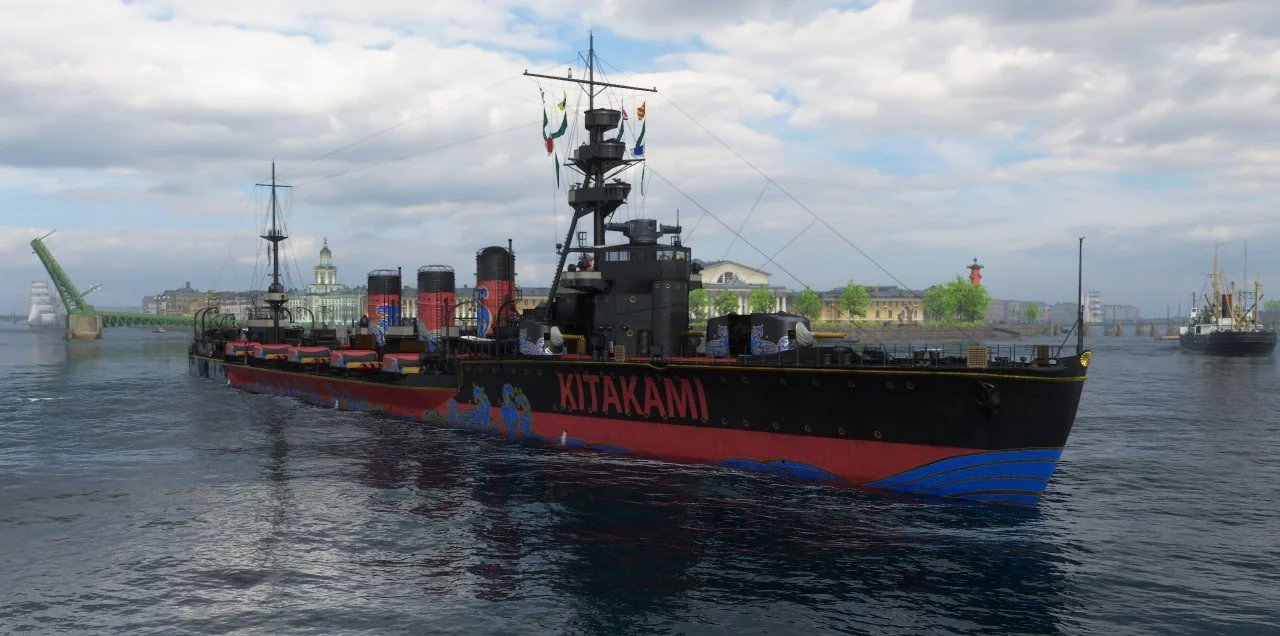 Источник: respawn.media / Крейсер Kitakami Мир кораблей