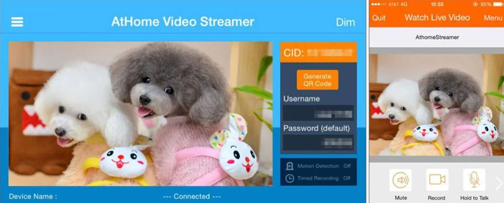 Источник: Softonic / Интерфейс программы AtHome Video Streamer