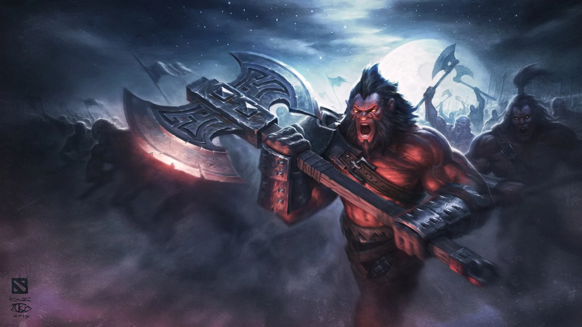 Источник: ArtStation / Axe в Dota 2