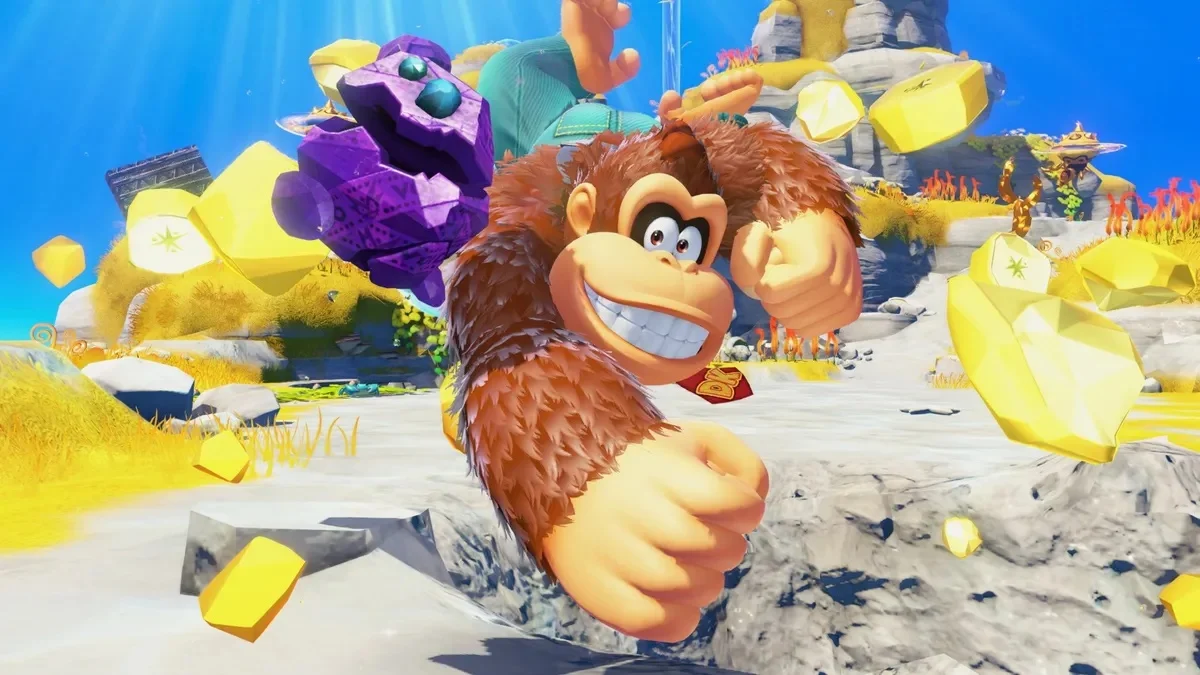 Nintendo объяснила, почему в Donkey Kong Bananza так приятно разрушать уровни