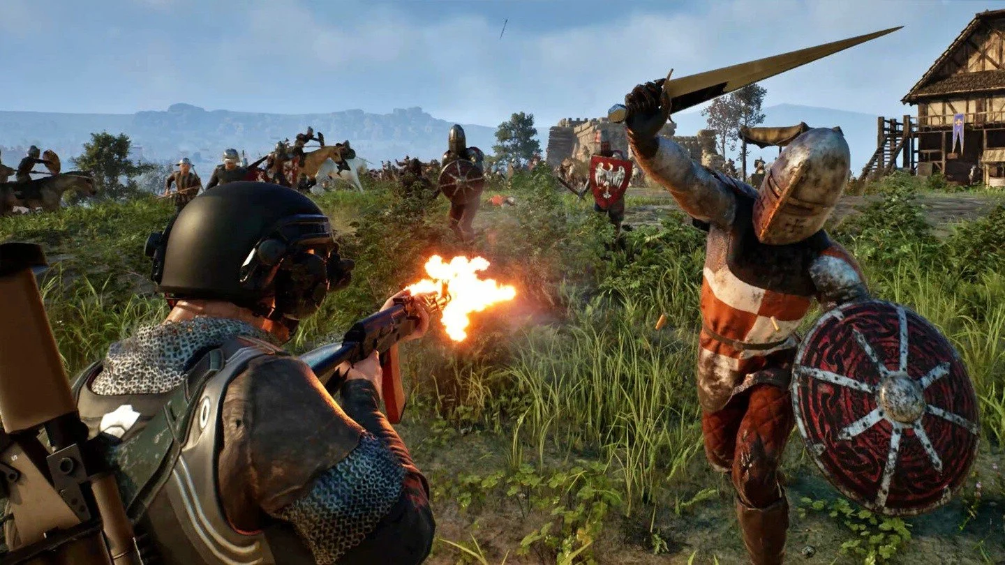 С «калашом» против рыцарей: в Steam выйдет безумный шутер про Средневековье