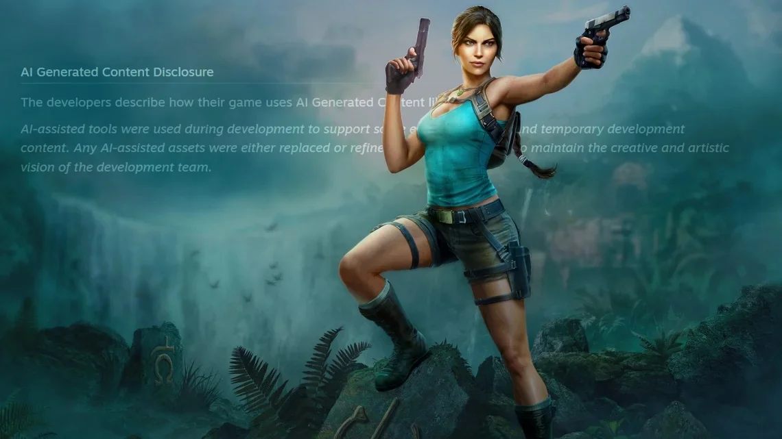 В Tomb Raider: Legacy of Atlantis нашли упоминание ИИ при работе над игрой