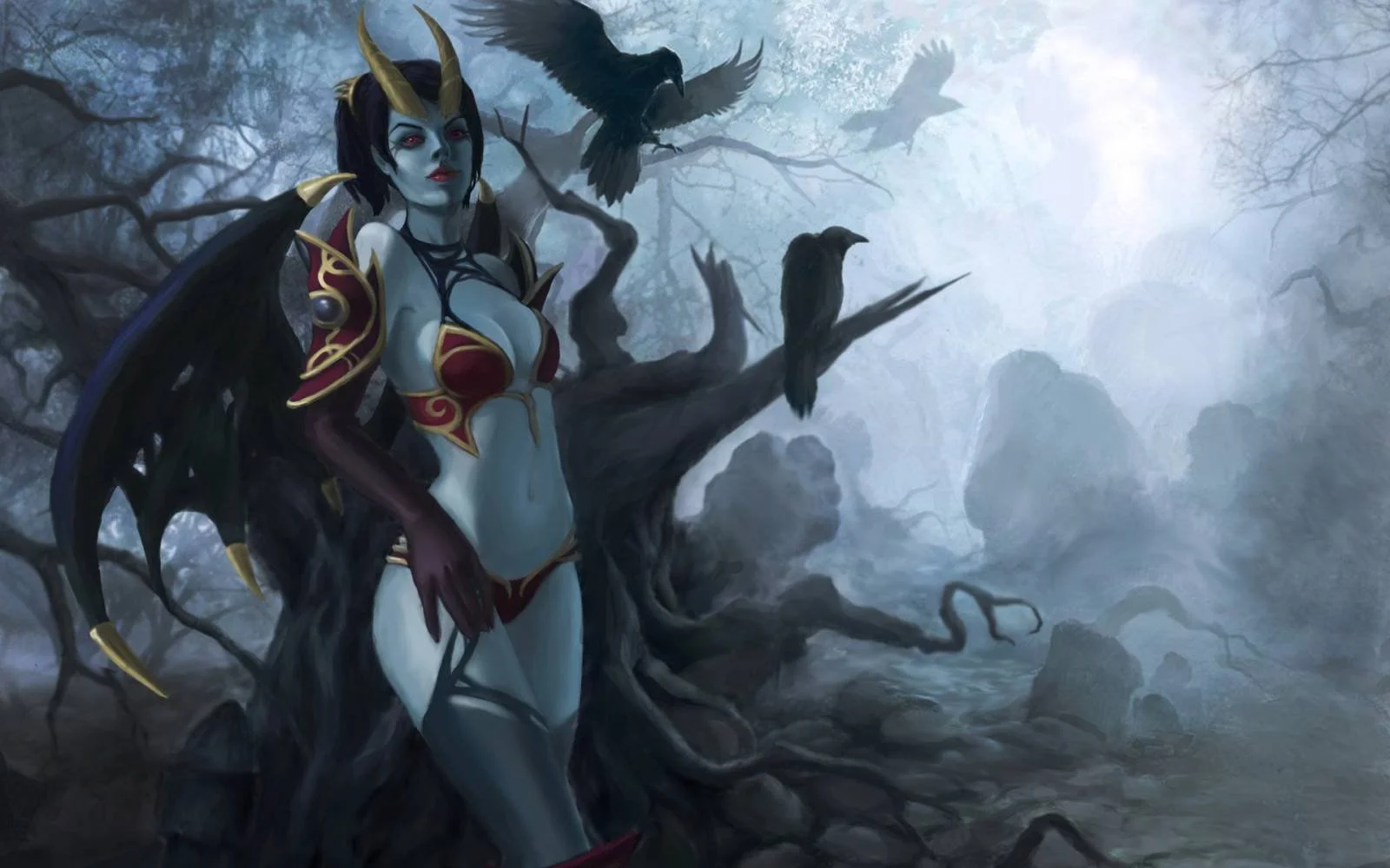 Источник: Dota Reactor / Queen of Pain