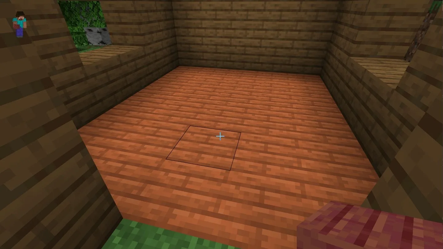 Источник: Respawn / Пол из досок в Minecraft