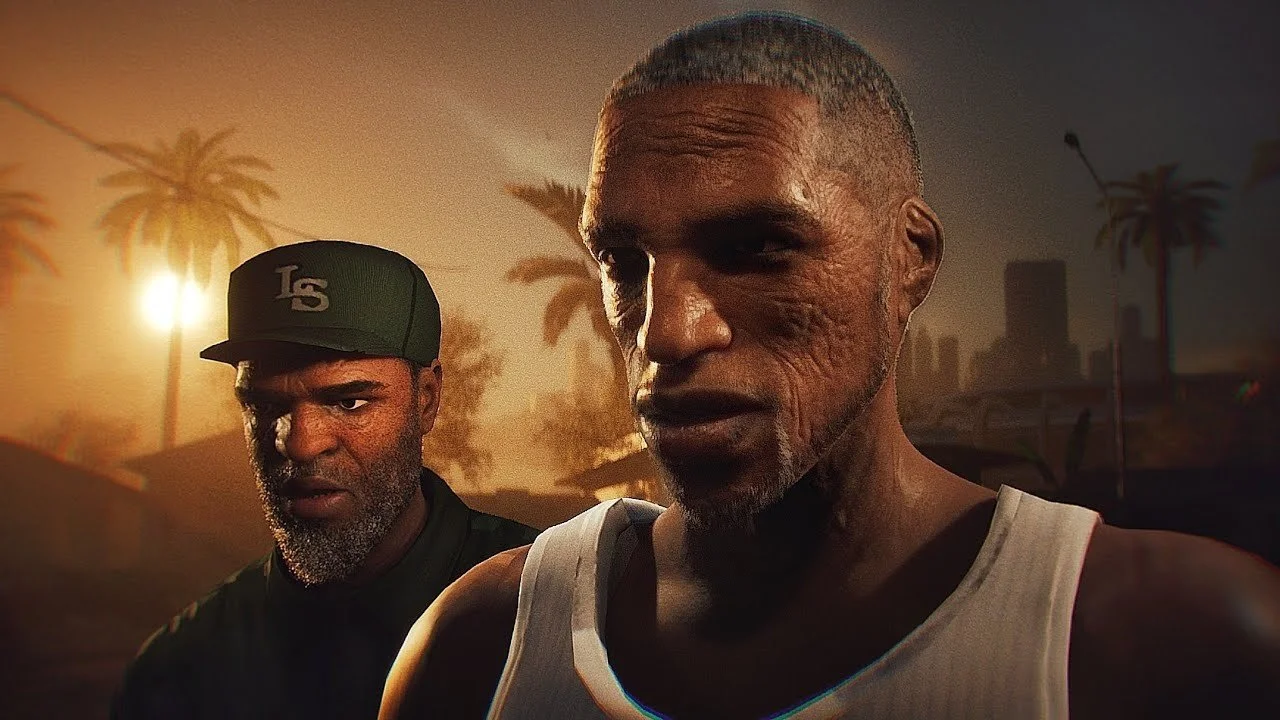 Концепт GTA San Andreas 2 показали на видео: Си-Джей вернулся на Грув-стрит