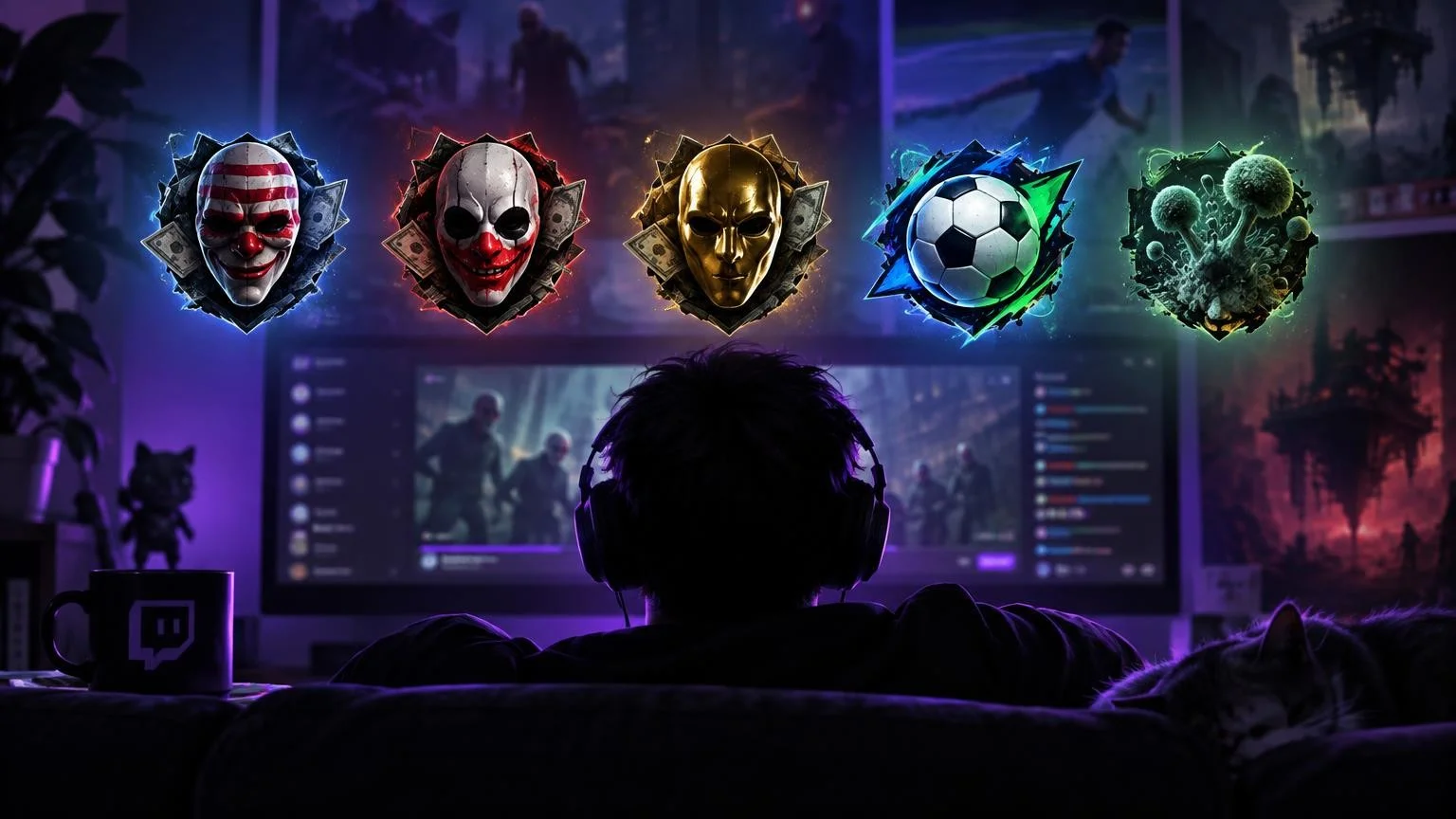 Гайд на новые бесплатные Twitch-значки по PAYDAY 3, REMATCH и Control: Resonant