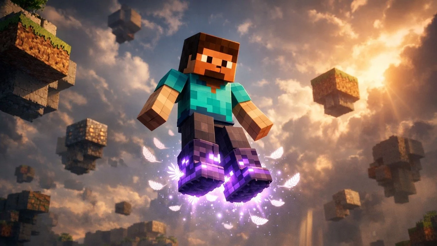 Чары «Невесомости» в Minecraft: что такое, как создать и где получить