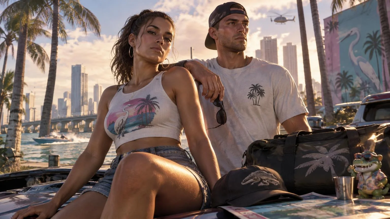 Предметы из коллекционного набора GTA 6 нашли в самой игре