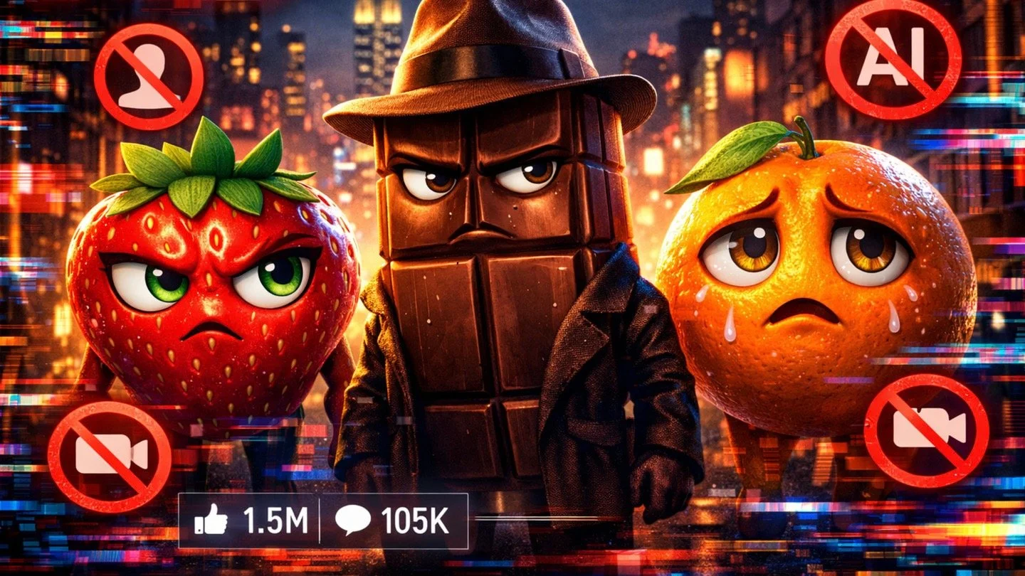 Из социальных сетей могут исчезнуть короткие ИИ-сериалы с фруктами