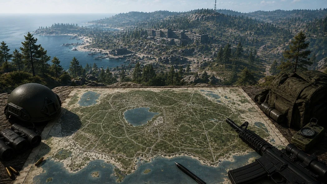 Гайд по карте Берег в Escape from Tarkov: выходы, спавны и тактика