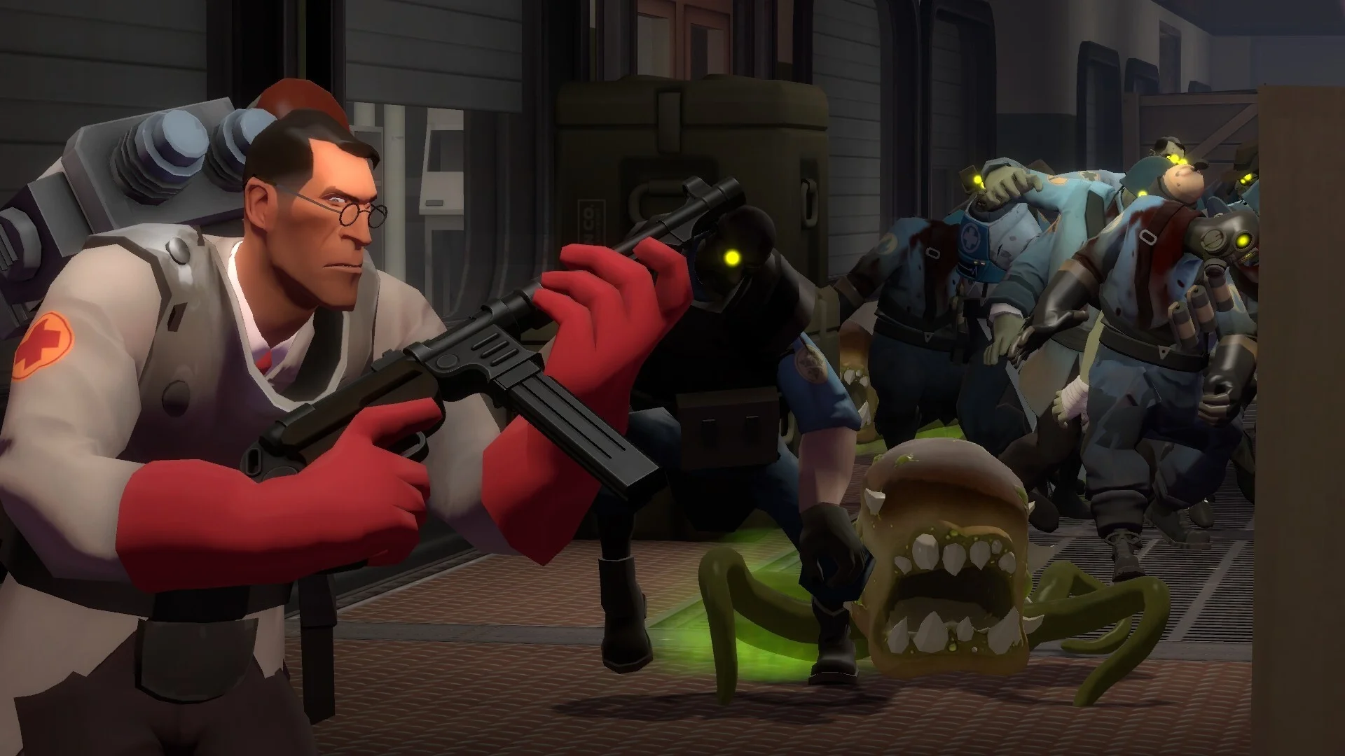 Моддеры превратили Team Fortress 2 в аналог Call of Duty Zombies