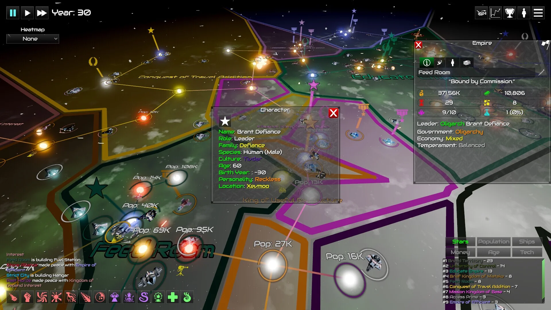 GalactiWar - Empire Simulator