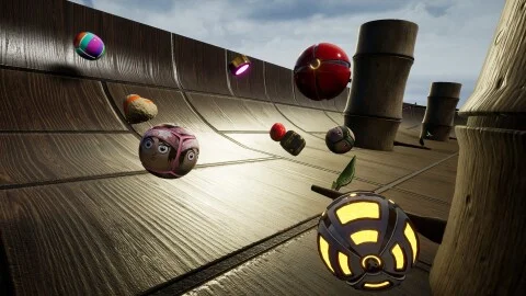 Marbles on Stream