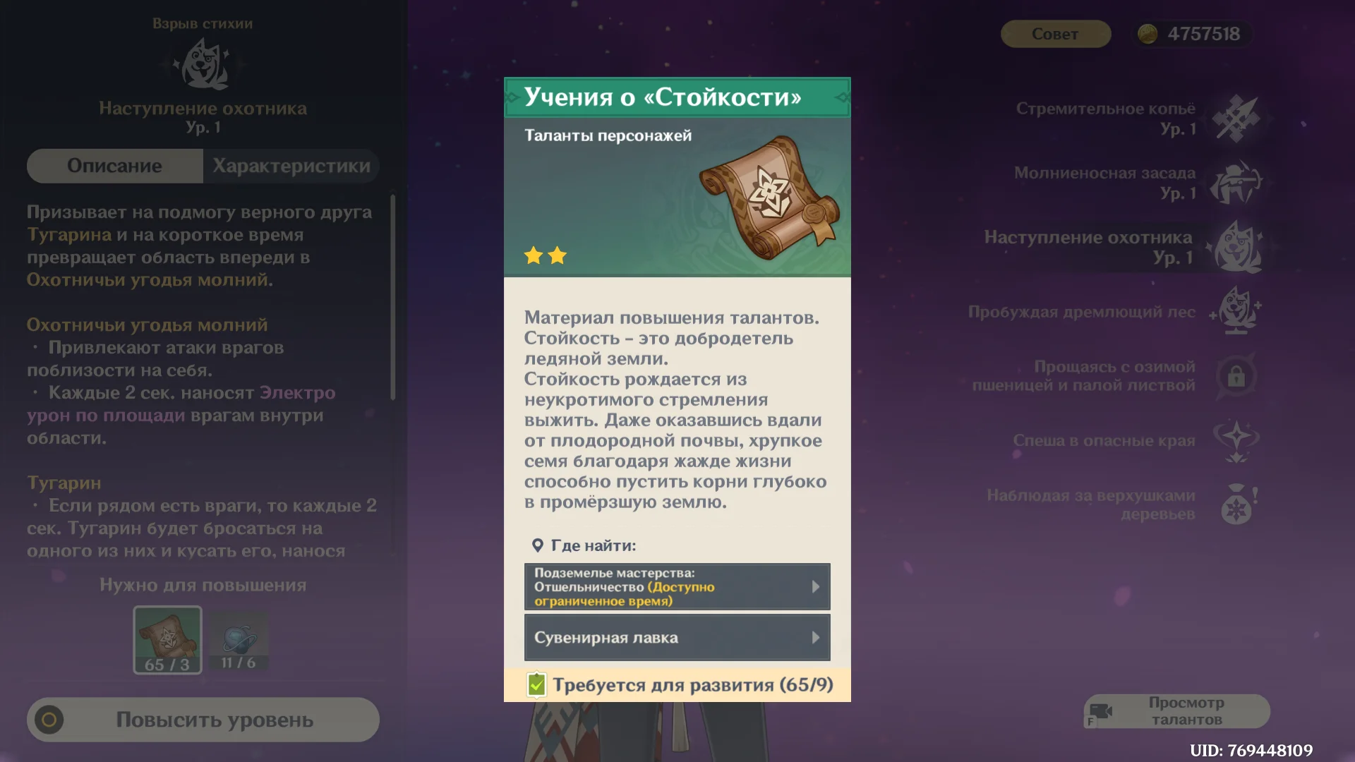 Учения о «Стойкости»
