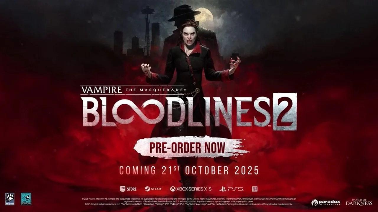 Источник: скриншот respawn.media / Обложка Bloodlines 2 с датой релиза