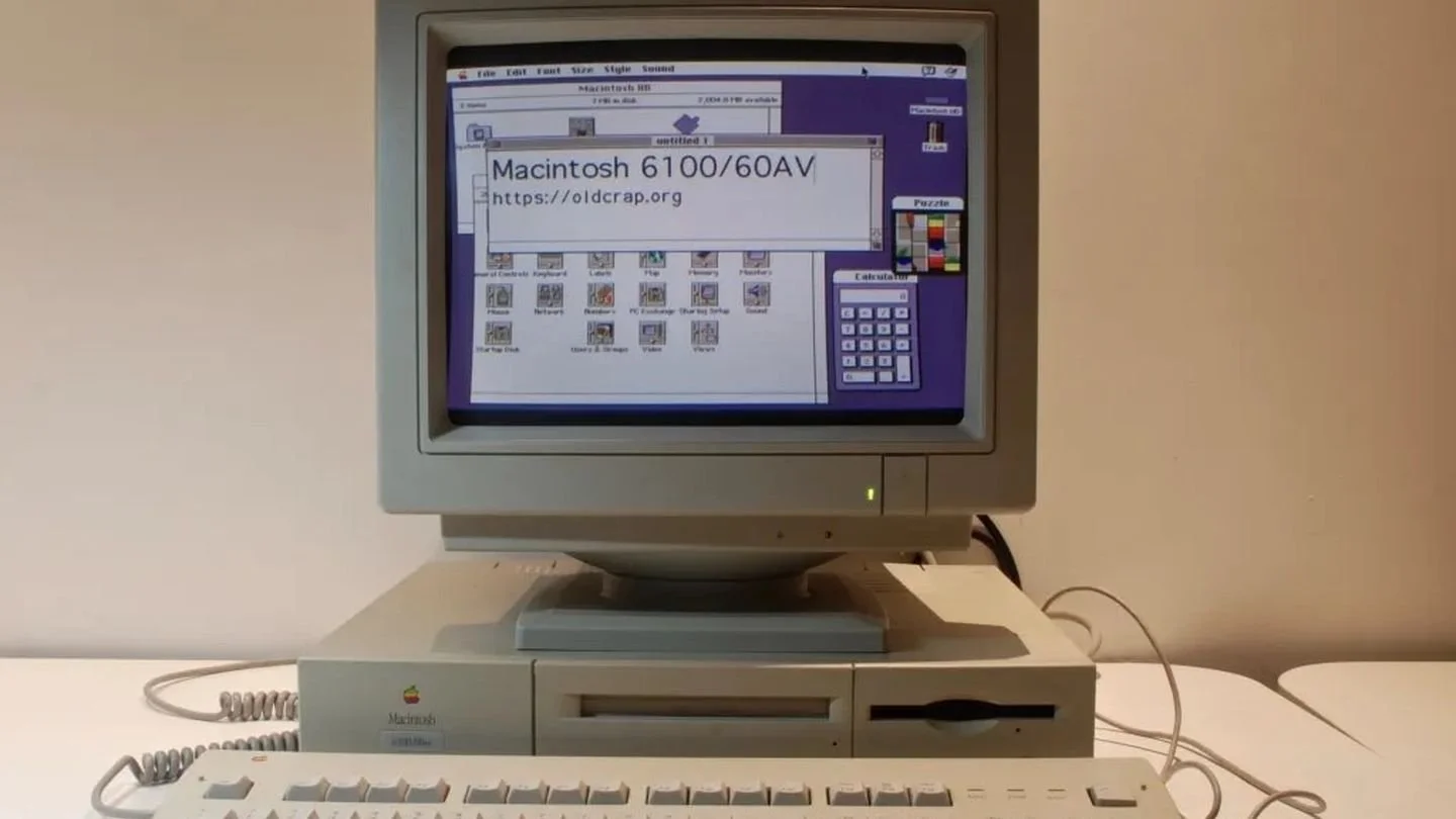 Источник: Old Vintage / Power Macintosh 6100