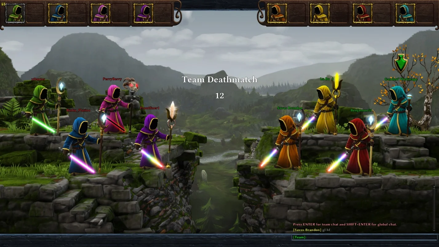 Геймплей Magicka: Wizard Wars