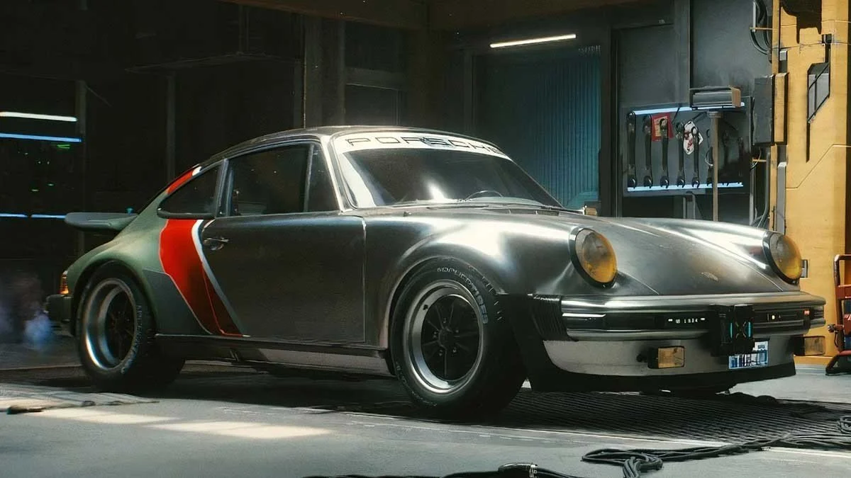 Машина для Киану Ривза — мастер воссоздал Porsche Сильверхенда из Cyberpunk 2077