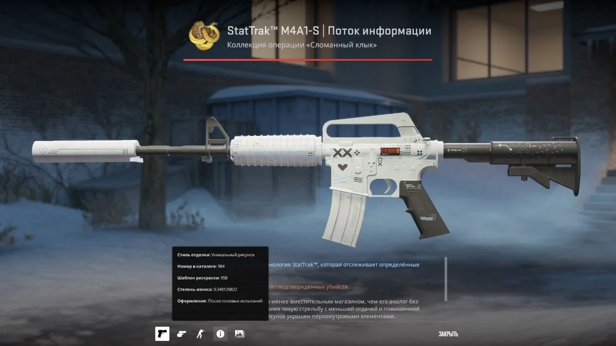 Источник: respawn.media / M4A1-S | Printstream (После полевых испытаний)