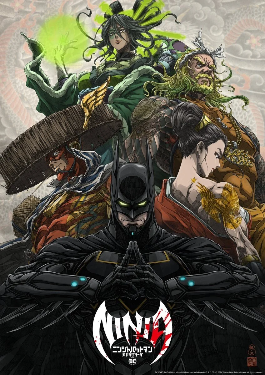 Источник: DC / Постер Ninja Batman tai Yakuza League
