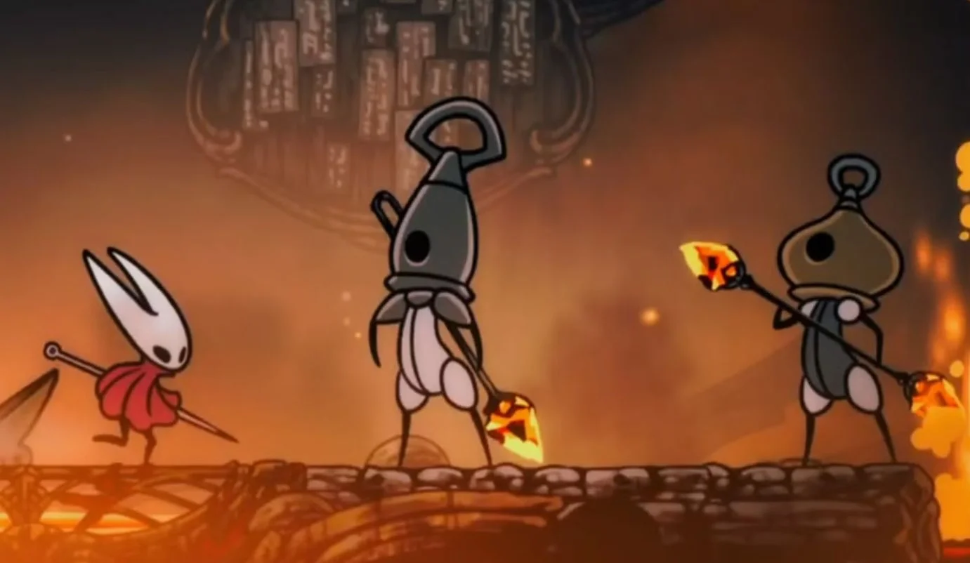 Братья-смотрители Сингс и Грон в Hollow Knight Silksong
