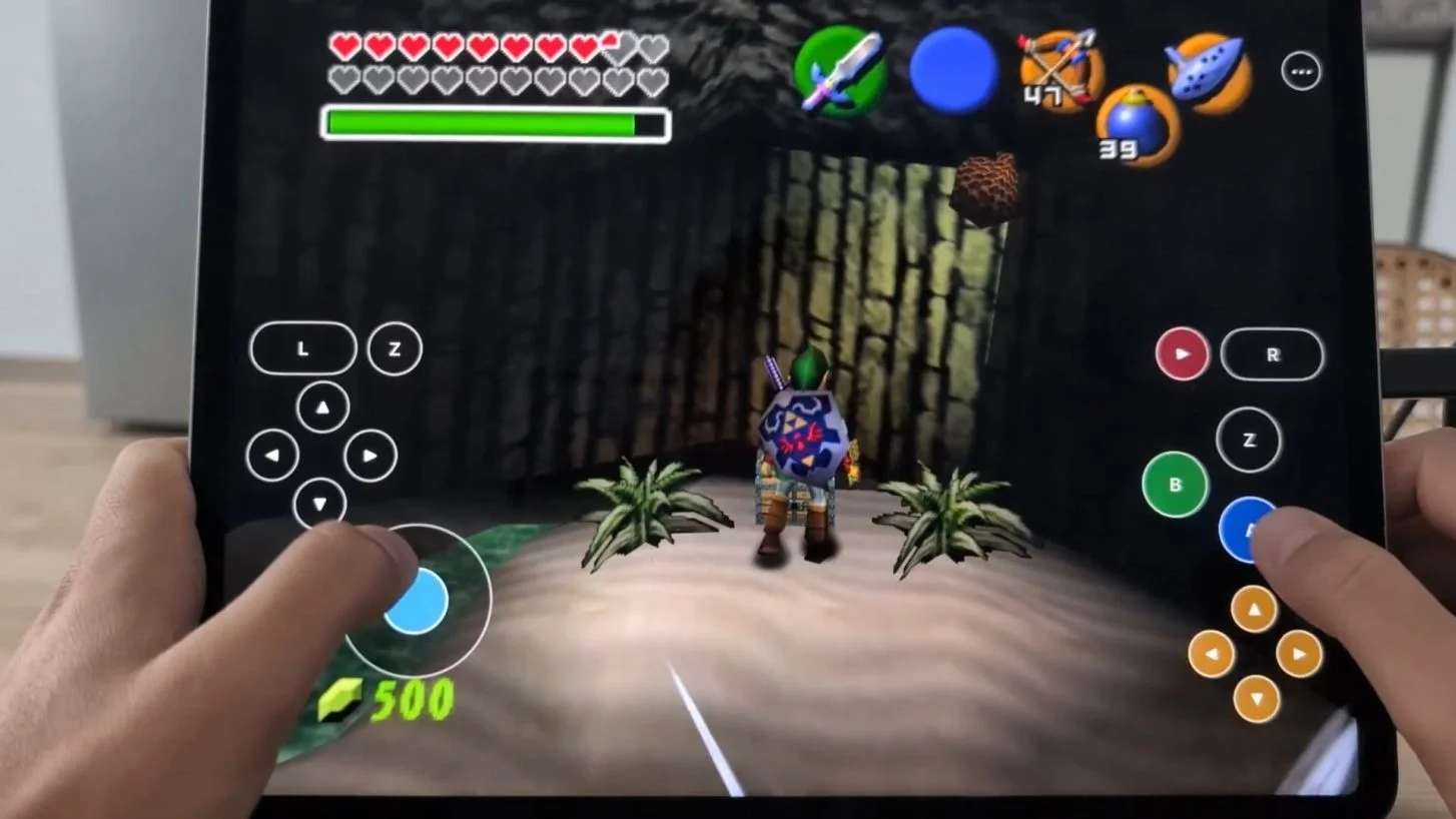 ИИ помог перенести The Legend of Zelda: Ocarina of Time на iPad