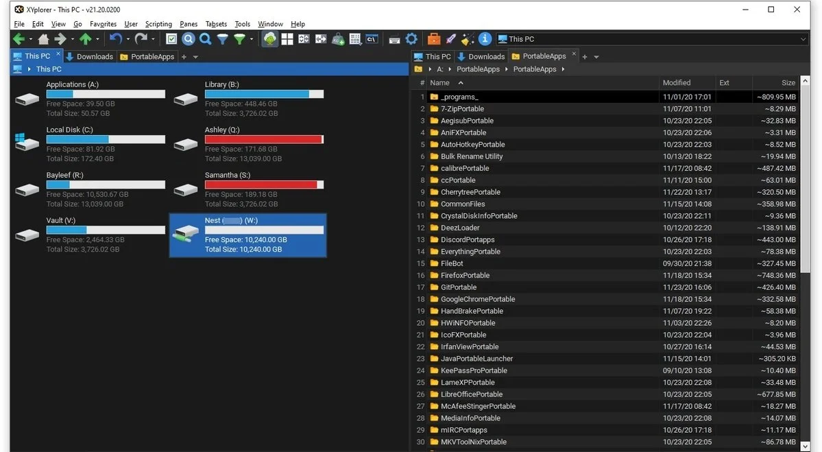 Источник: xyplorer.com / XYplorer