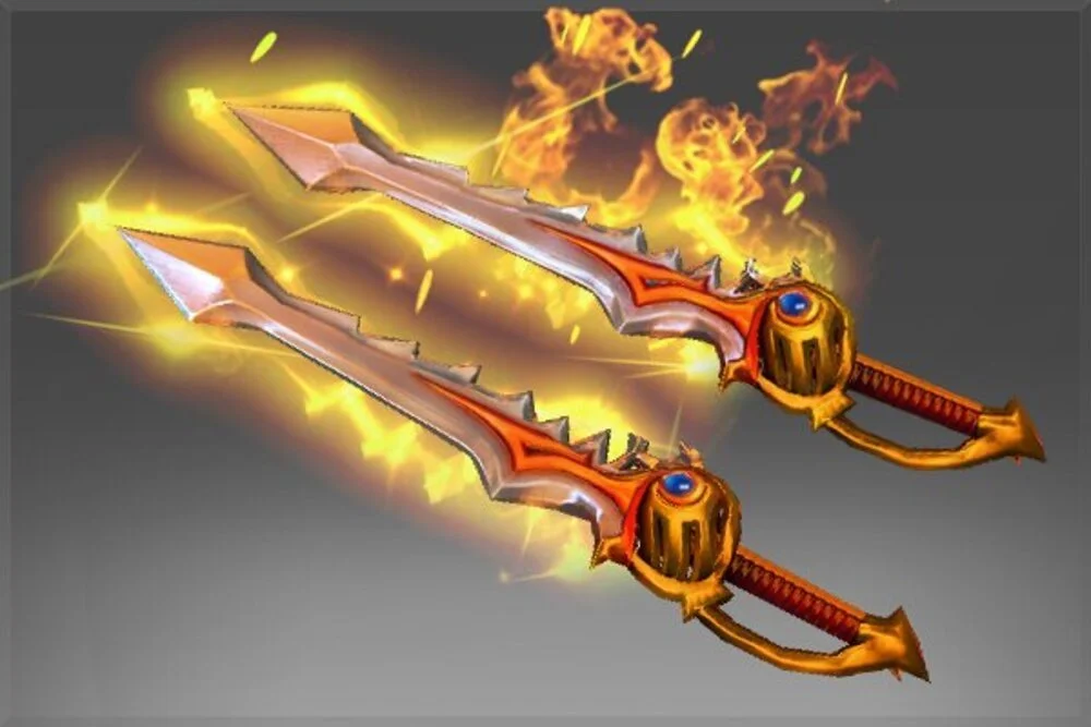 Источник: liquipedia.net / Предмет Rapiers of the Burning God