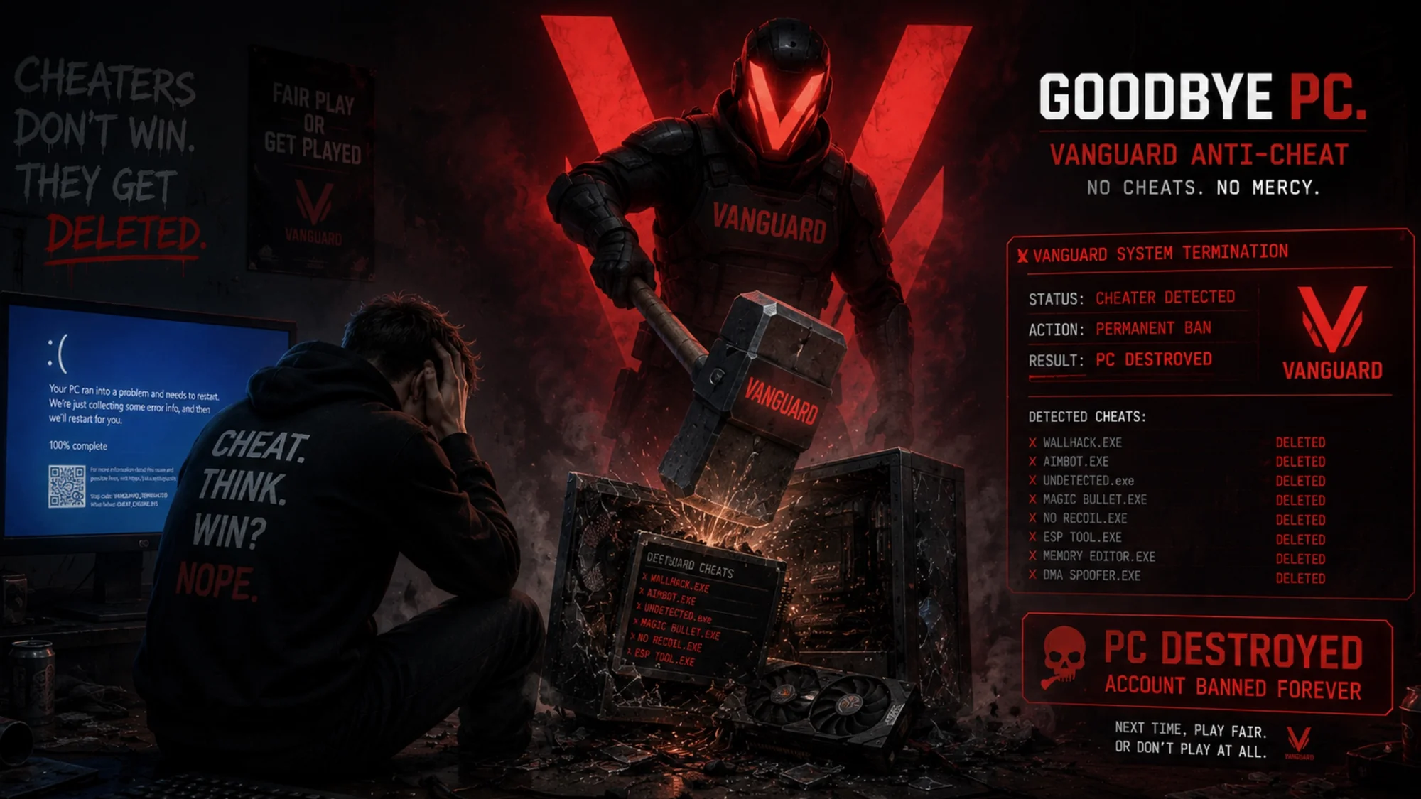 Античит Riot Vanguard выводит ПК из строя