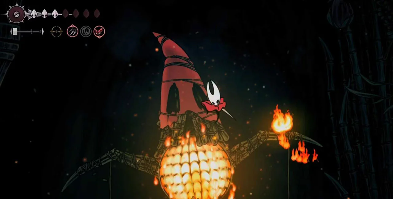 Отец пламени в Hollow Knight Silksong