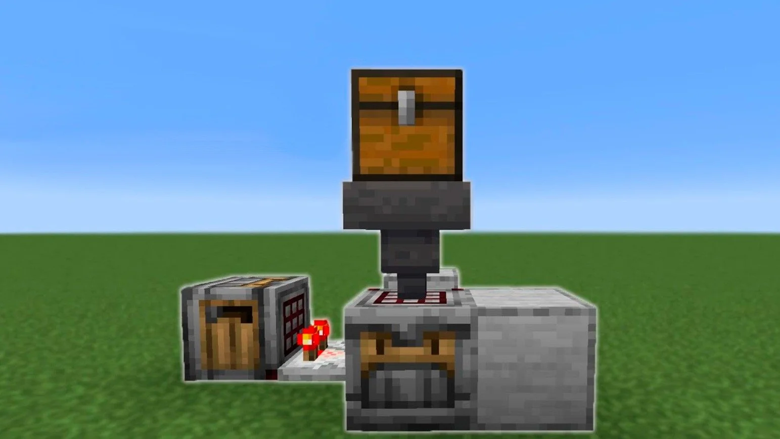 Как сделать автоматический верстак в Minecraft