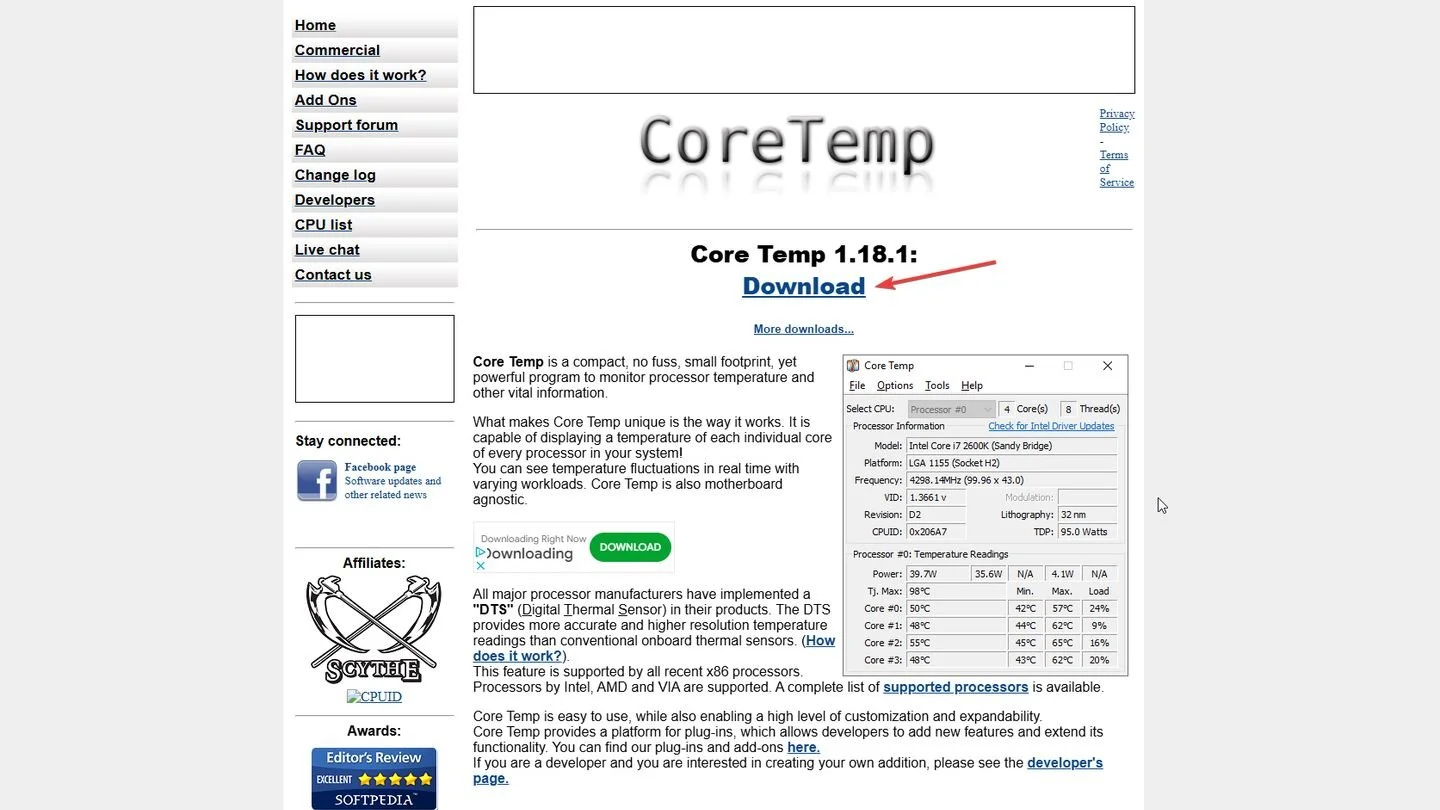 Источник: Respawn / Core Temp