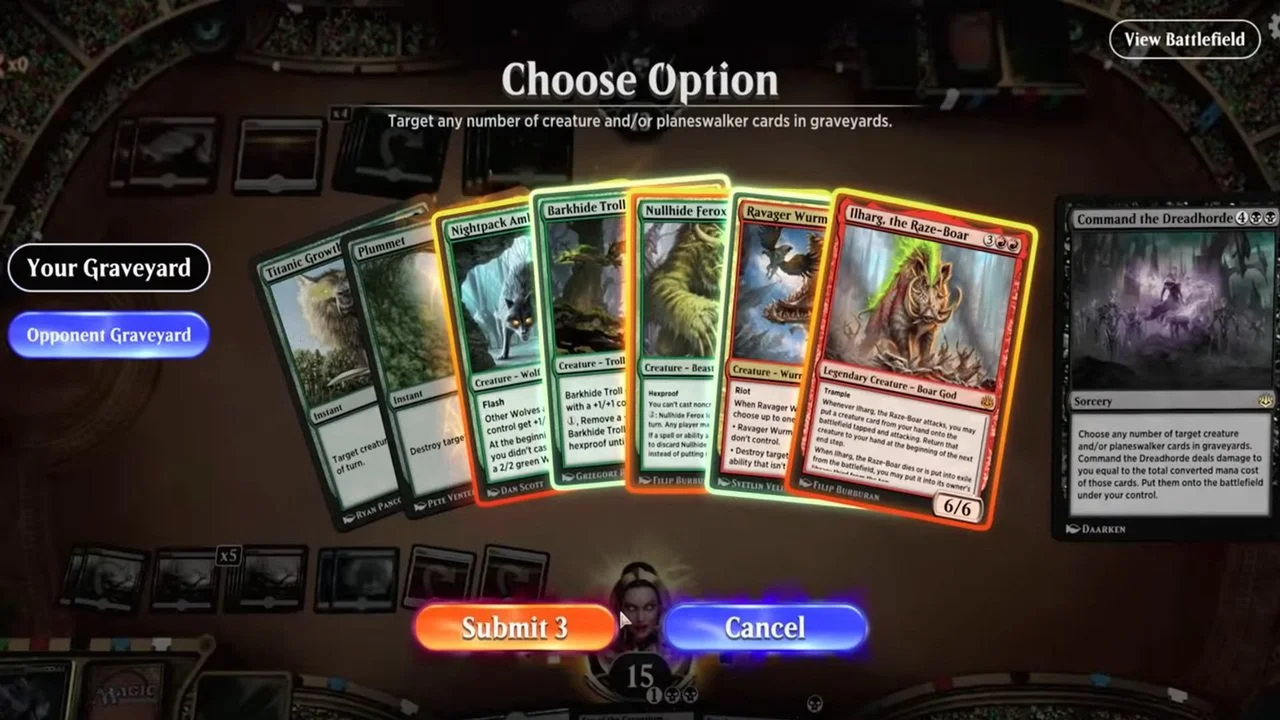 Скриншот respawn.media / Скриншот из трейлера Magic: The Gathering Arena